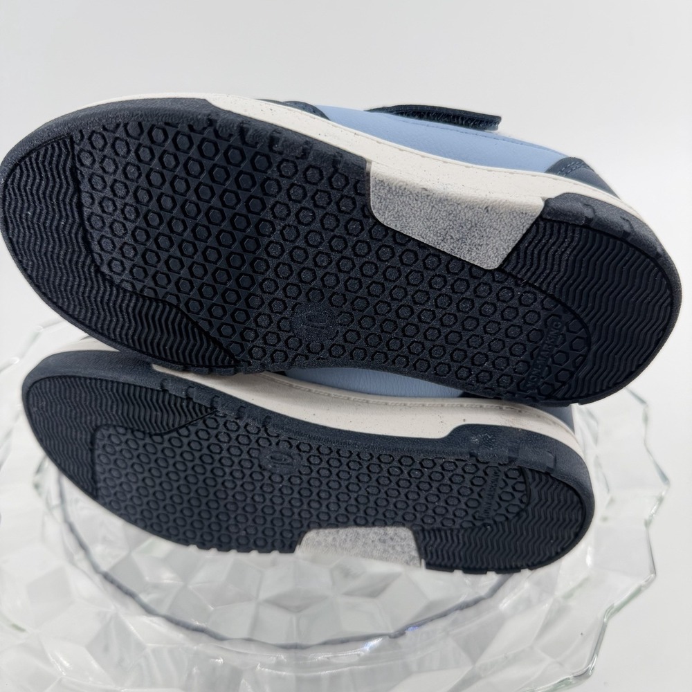 Cat & Jack Hudson Toddler Boys Blue White Hook Loop Sneakers Shoes Size 10 NEW - Picture 7 of 8